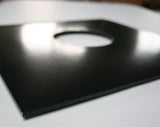 12" record jacket covers -Black Outer Jacket