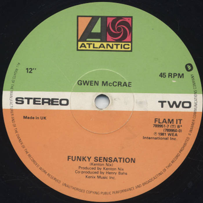 Gwen McCrae ‎– Keep The Fire Burning/ Funky Sensation