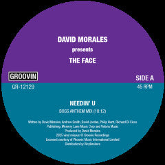 David Morales pres. The Face-Needin' U    [Release: 06.06.2025]
