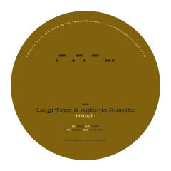 Luigi Tozzi & Antonio Ruscito-Memoir  [Silver Vinyl]  [Release: 27.06.2025]