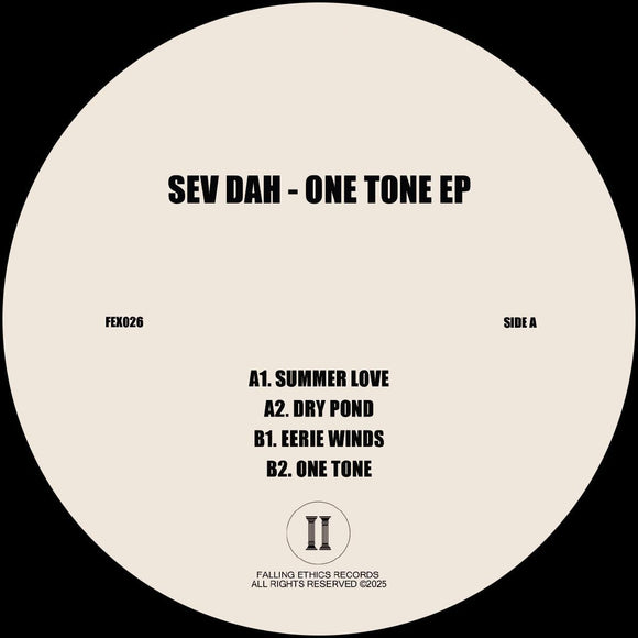 Sev Dah-One Tone EP    [Release: 12.09.2025]