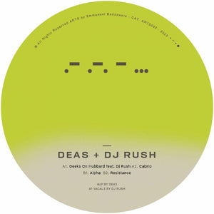 Deas & Dj Rush-Geeks On Hubbard EP   [Release: 13.06.2025]