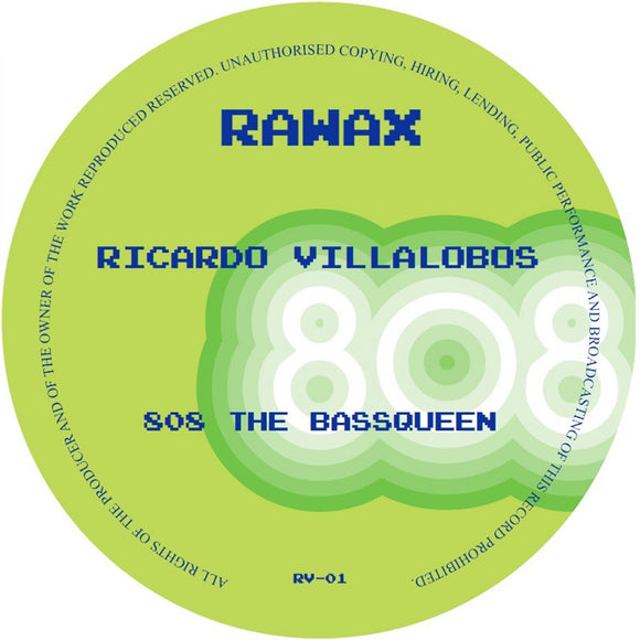 Ricardo Villalobos-808 The Bassqueen  [Release : 22.04.2024]