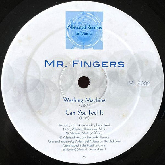 Mr. Fingers-Washing Machine   [Release: 16.01.2026]