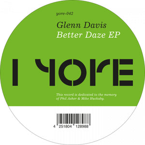 Glenn Davis -Better Daze EP