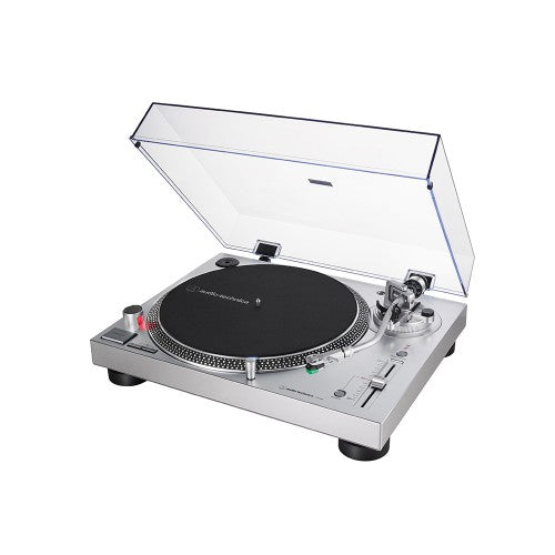 Audio-Technica Record Player Professional Turntable (USB & Analog) AT-LP120X-USB - Silver