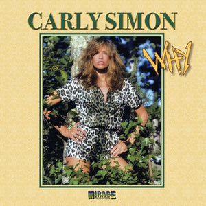 Carly Simon ‎– Why   [Reissue, Olive Green w/ Spec of White]